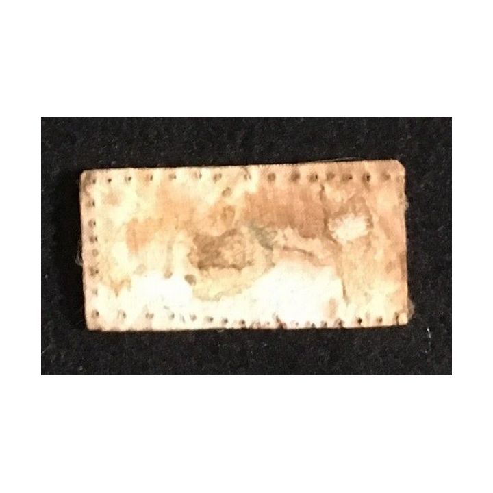 BF COREE : Rappel de médaille en tissu du Bataillon De Corée bordé de fil d'or