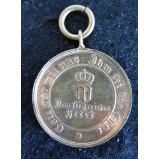 PRUSSE : médaille pour les combattants Kriegsdenkmünze für die Feldzüge 1870-1871 bronze