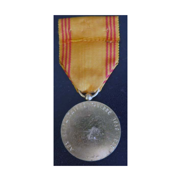FRANCE : Médaille des réfractaires de la guerre 1939 - 1945