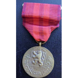 Médaille tchèque du Mérite pour la défense de la patrie en bronze