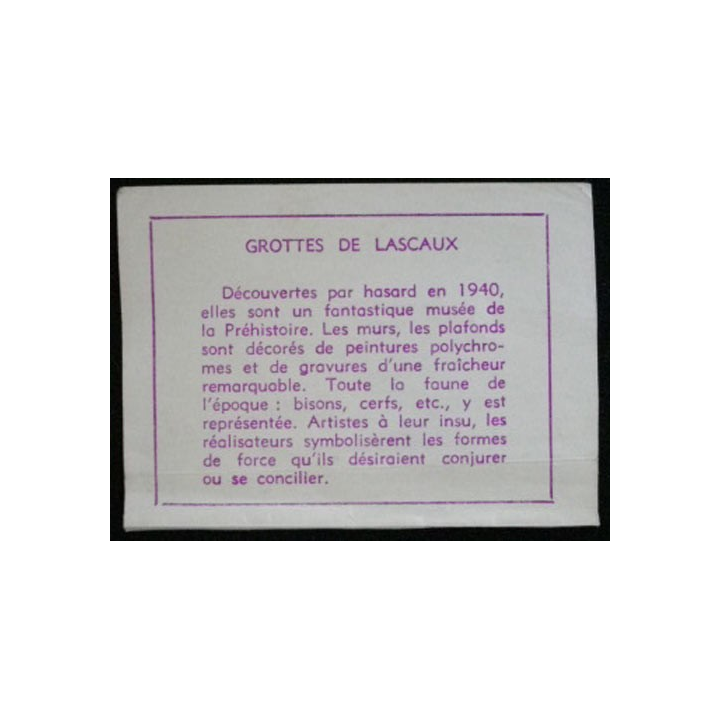 GROTTES DE LASCAUX