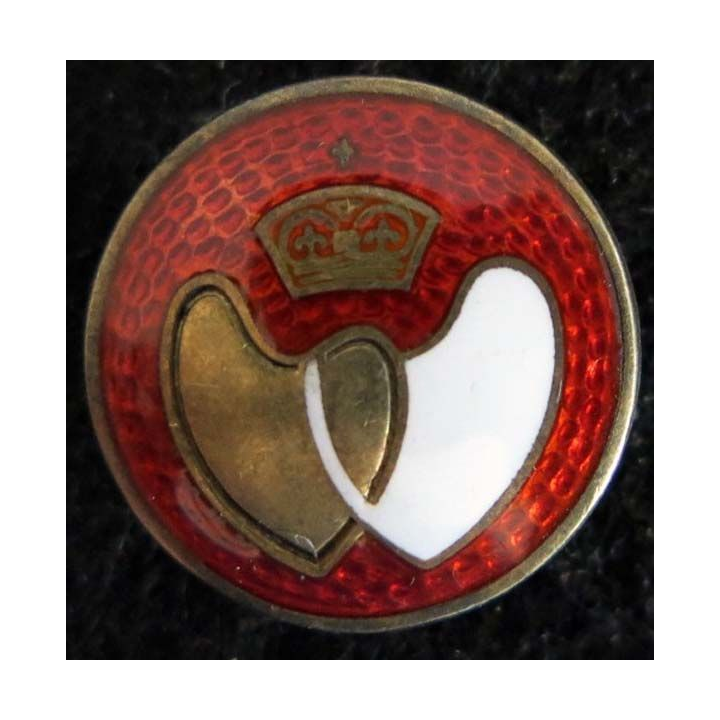 GRANDE BRETAGNE : badge blood donor donneur de sang en émail