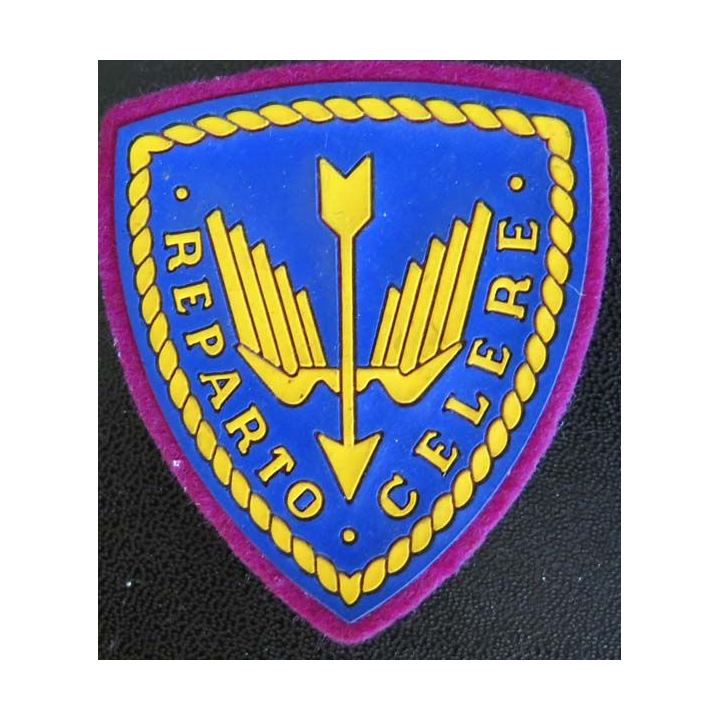 Insigne tissu de la police italienne Reparto Celere