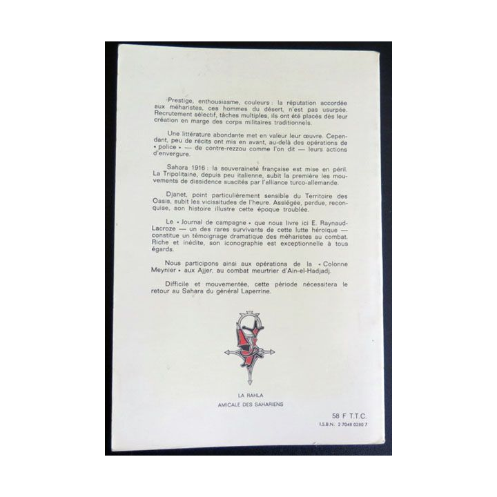 Méharistes au combat de Raynaud - Lacroze Editions France Empire