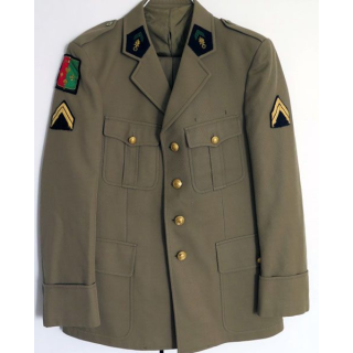 Tenue jaspée de sergent de la Légion étrangère veste et pantalon