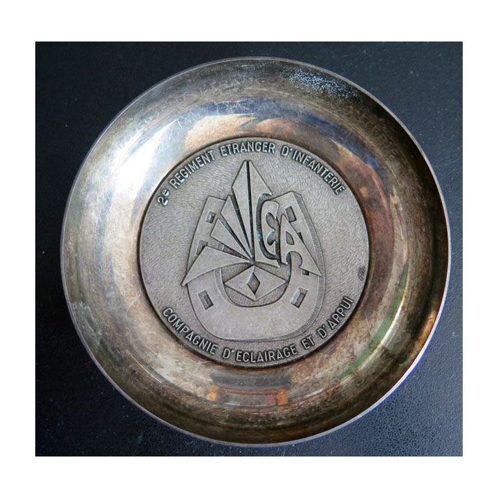 2° REI Coupelle métallique CEA du 2° régiment étranger d'infanterie