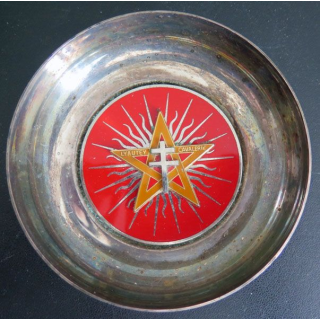 1° RS : Coupelle métallique du 1° régiment de spahis 