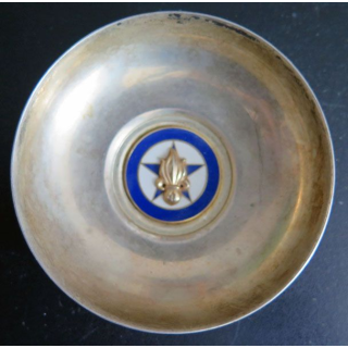 4° REI : Coupelle métallique de la compagnie régimentaire du 4° régiment étranger d'infanterie 
