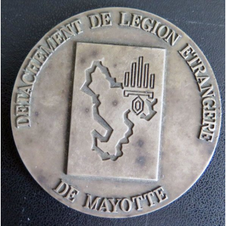 DLEM : médaille du détachement de légion étrangère de Mayotte 