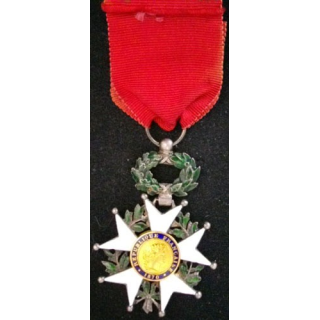 FRANCE : ORDRE DE LA LEGION D'HONNEUR CHEVALIER 3°REPUBLIQUE