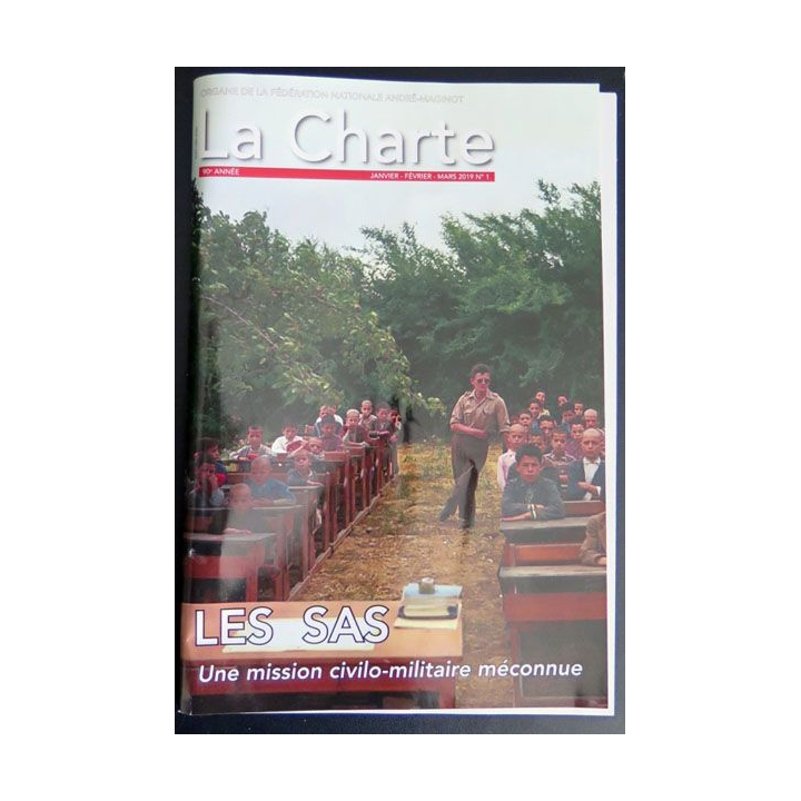 LA CHARTE N°1 JANVIER FÉVRIER MARS 2019 Les SAS 
