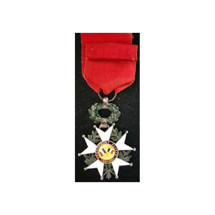 FRANCE : ORDRE DE LA LEGION D'HONNEUR CHEVALIER 3°REPUBLIQUE