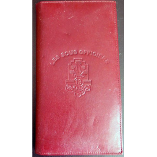 13° DBLE : Porte feuille et porte cartes en cuir de la 13° DBLE