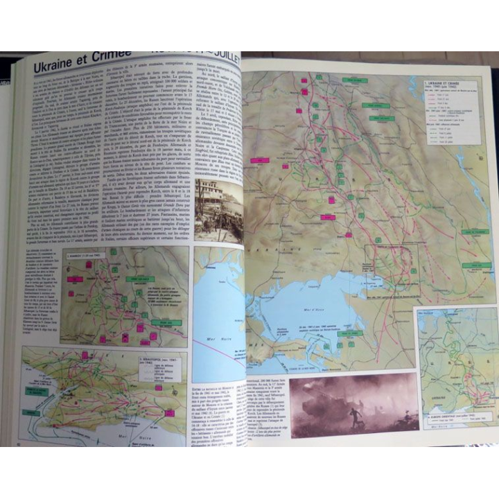 Grand Atlas de la Seconde guerre mondiale Larousse 