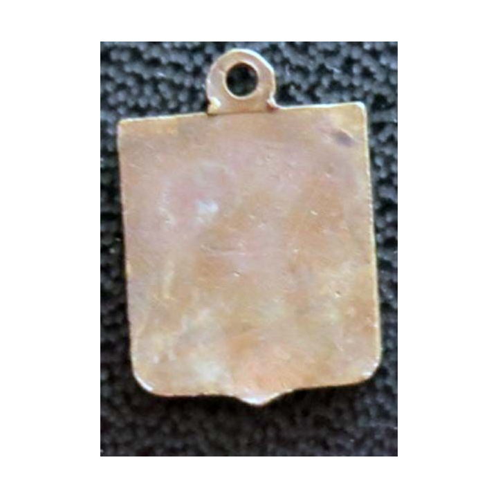 insigne blason en émail de la ville de Reims 11 x 16 mm bandeau bleu