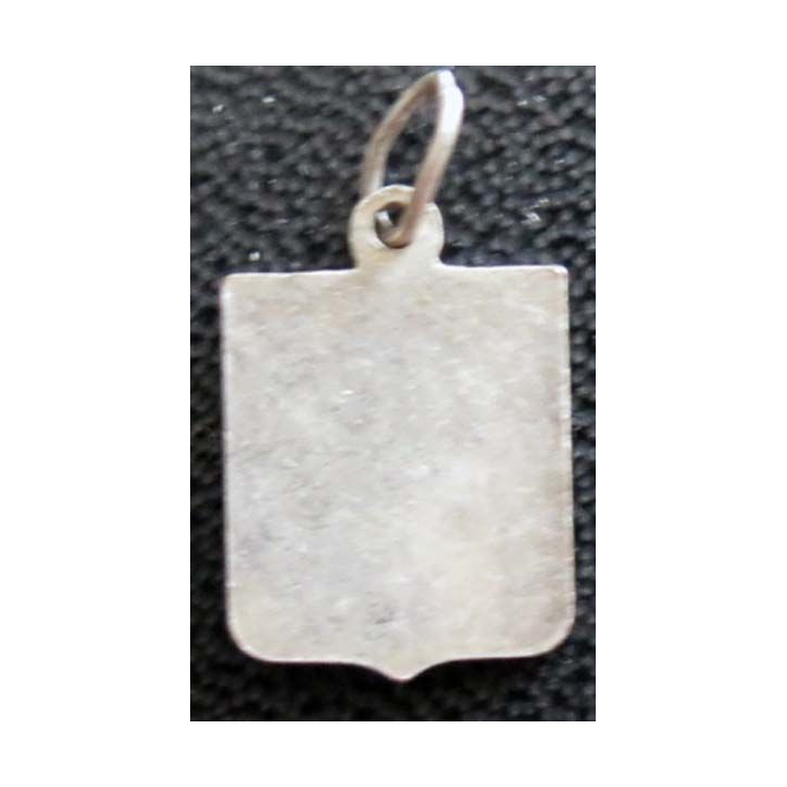 BLASON INCONNU : insigne métallique ancien blason en émail 11 x 16 mm