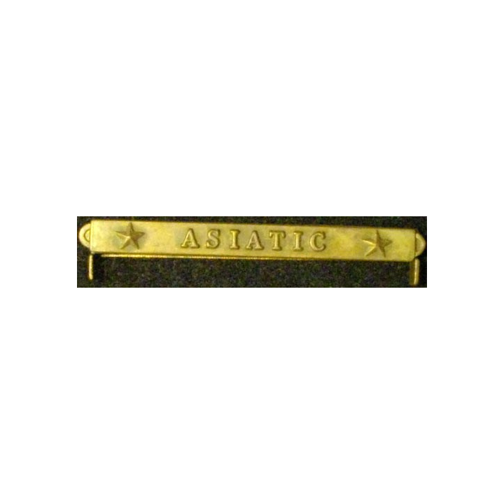 BARRETTE VICTORY MEDAL US ARMY & NAVY : ASIATIC