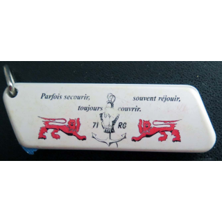 71° RG : Porte Clefs - Porte préservatif du 71° Régiment du génie