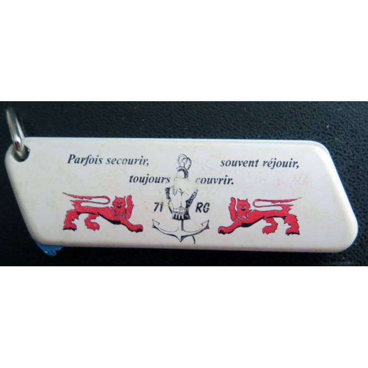 71° RG : Porte Clefs - Porte préservatif du 71° Régiment du génie