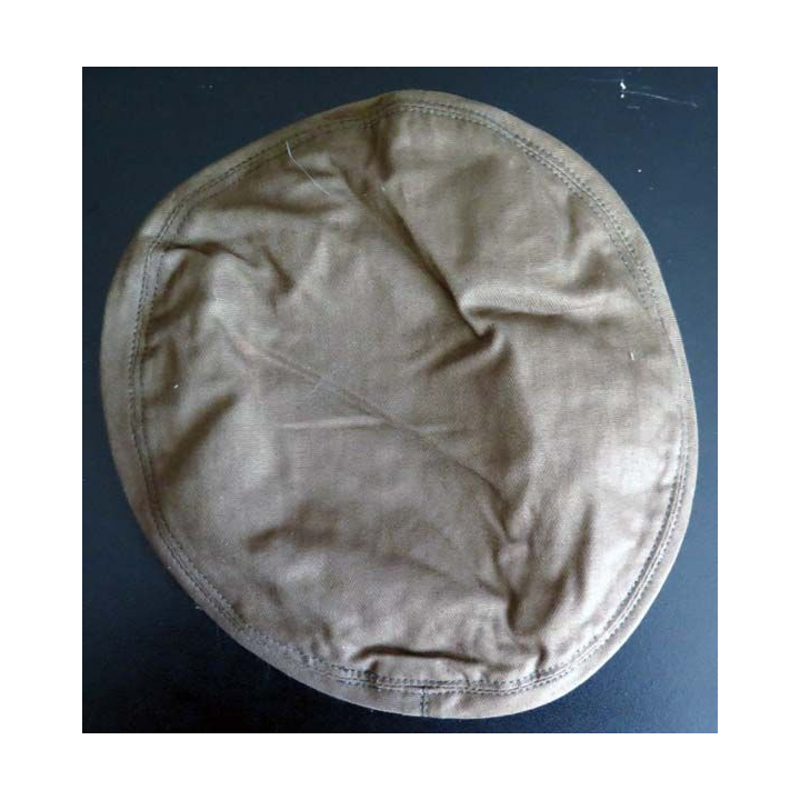 béret tchécoslovaque taille 58 marron kaki