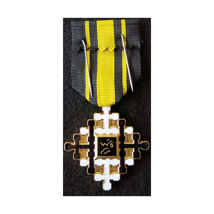 THAÏLANDE : Médaille de chevalier de l'Ordre du Mérite Civil Taï en émail neuve