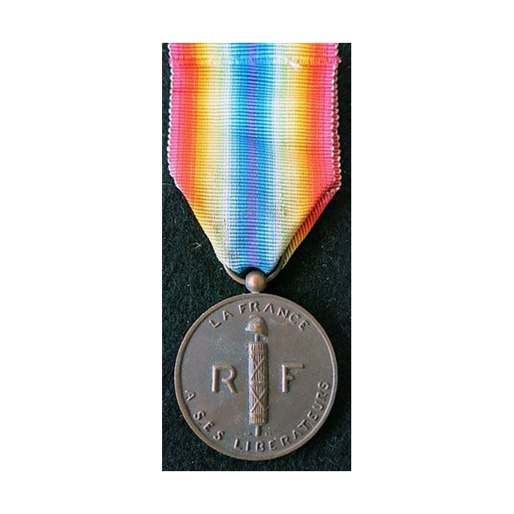 FRANCE : médaille de la France libérée en bronze