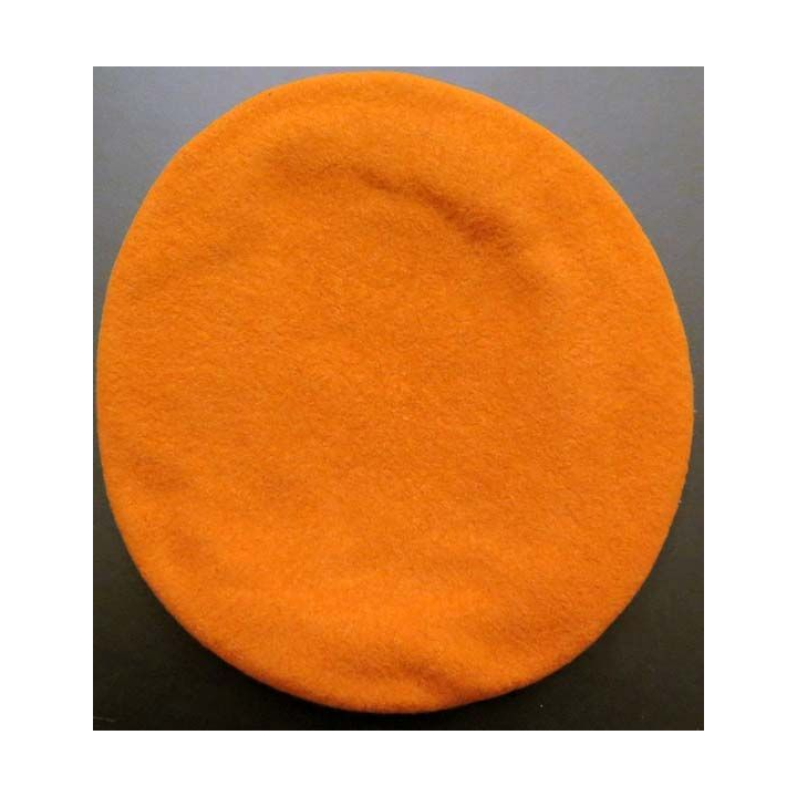 béret tchécoslovaque orange taille 58-59 TONAK 2002