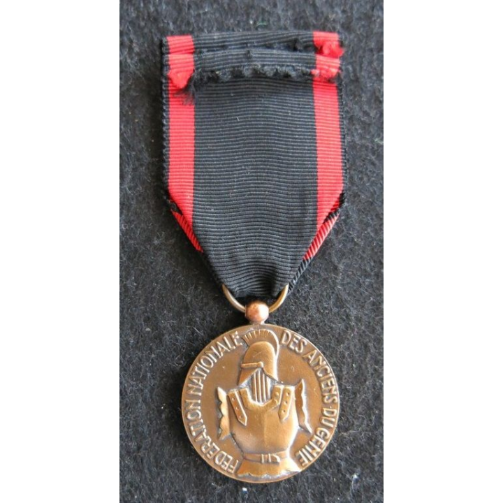 FRANCE : médaille de la fédération nationale des anciens du Génie poinçon bronze