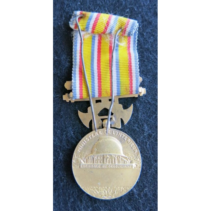 FRANCE : médaille d’honneur des sapeurs-pompiers 25 ans