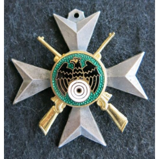 ALLEMAGNE :  médaille de tireur élite translucide