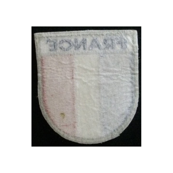 INSIGNE DE MANCHE "FRANCE" BLEU FONCÉ