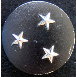 INSIGNE DE BÉRET : Insigne de béret Général de division 3 étoiles argentées