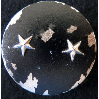 INSIGNE DE BÉRET : Insigne de béret  Général de brigade 2 étoiles argentées