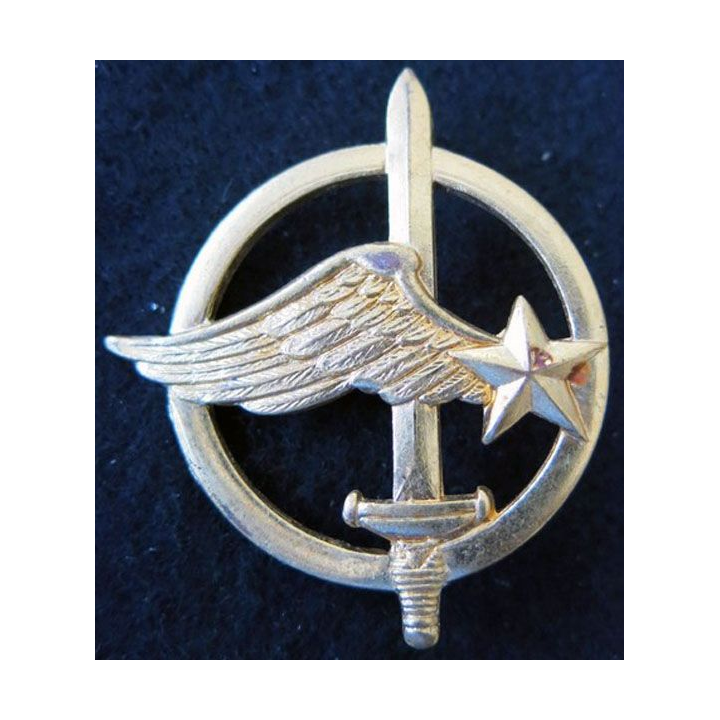 COMMANDO AIR : Insigne de béret des commandos de l'air de fabrication Coindroux Paris