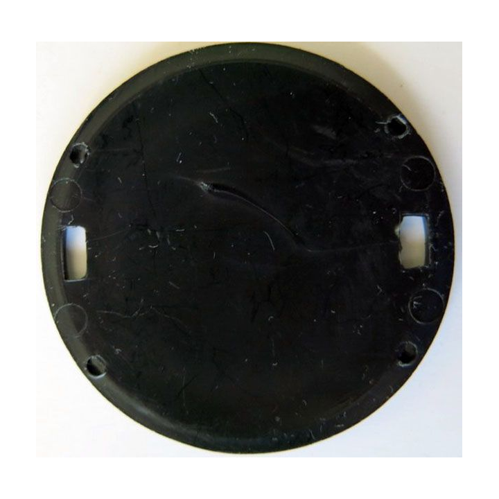 GENIE : Plaquette noire pour insigne de béret de l'Arme du Génie