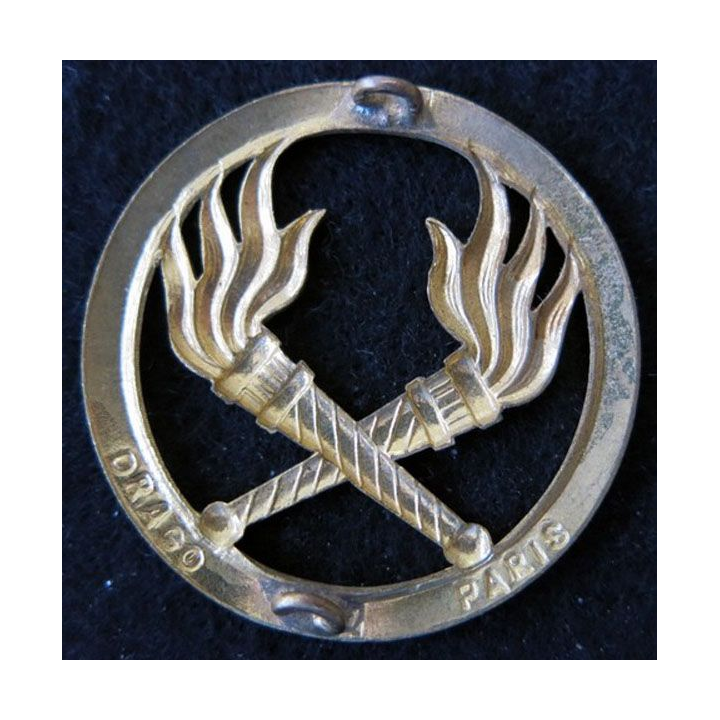 INSIGNE DE BERET SEA : Insigne de béret du Service des Essences de fabrication Drago Paris