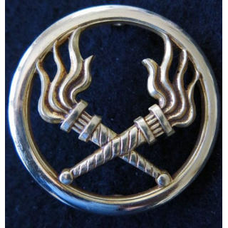 INSIGNE DE BERET SEA : Insigne de béret du Service des Essences de fabrication Coinderoux Paris