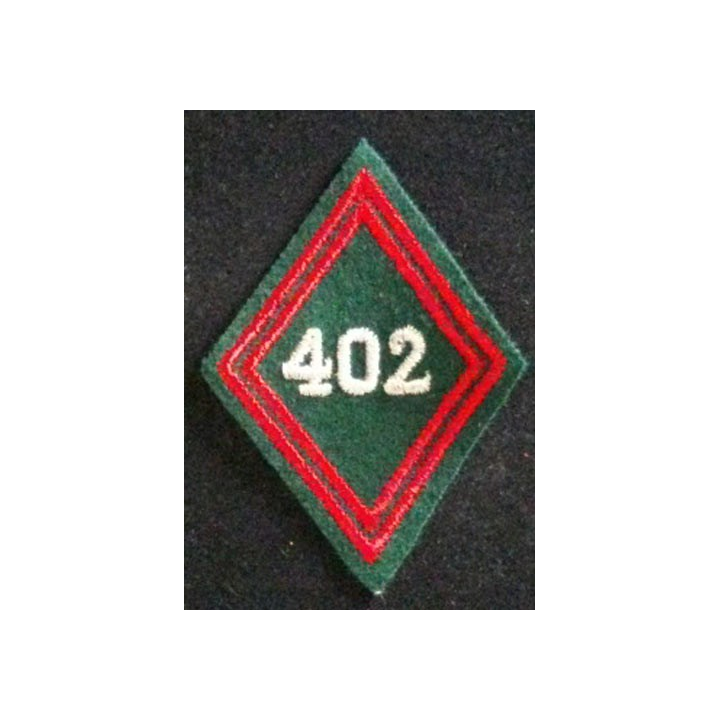 LOSANGE DE BRAS MODÈLE 45 : 402°BCS TRAIN CADRE