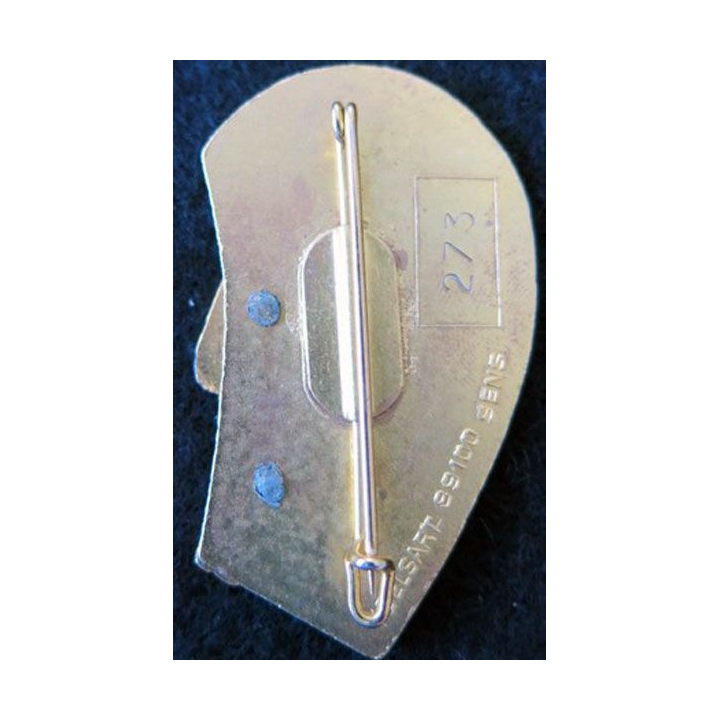 PROMO ETAP 1980 1586 : insigne métallique de la promotion de l'école des troupes aéroportées 1980 1586 Delsart n° 273