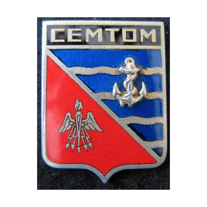 CEMTOM : Compagnie d’Etat Major des Troupes Outre Mer Drago G. 1455 émail