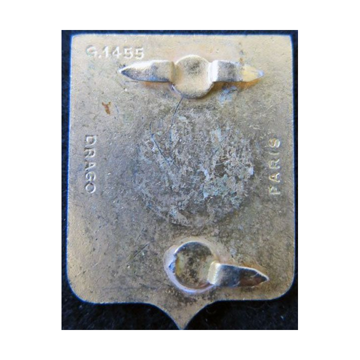 CEMTOM : Compagnie d’Etat Major des Troupes Outre Mer Drago G. 1455 émail