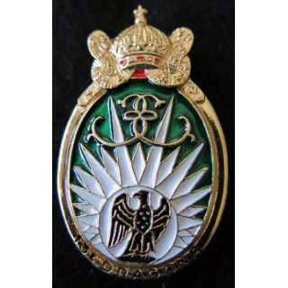 13° RDP : insigne métallique du 13° régiment de dragons parachutistes fabriqué par Arthus Bertrand pour les éditions Atlas