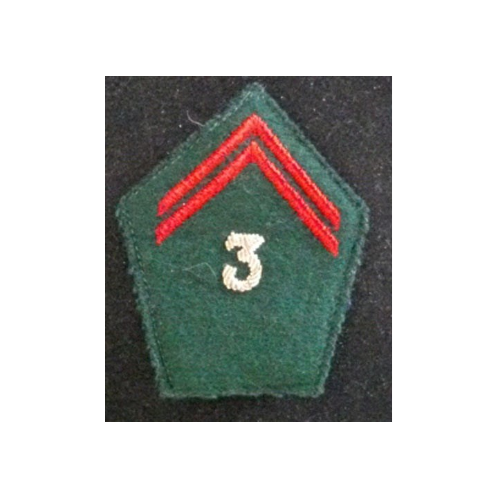 SOUTACHE CADRE 3°RÉGIMENT DE COMMANDEMENT ET DE SERVICES