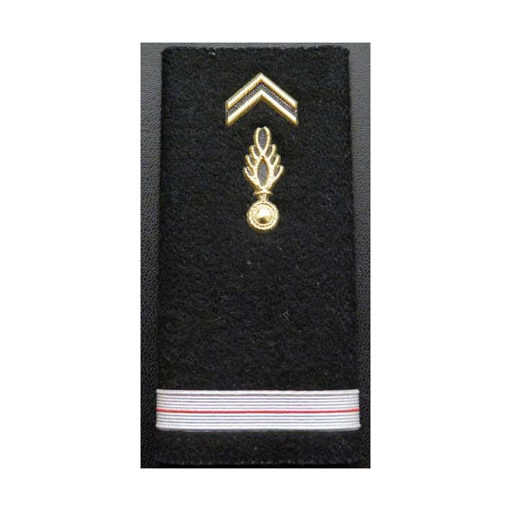 Fourreau d'adjudant  de gendarmerie cartonné plastique (vendu par paire)