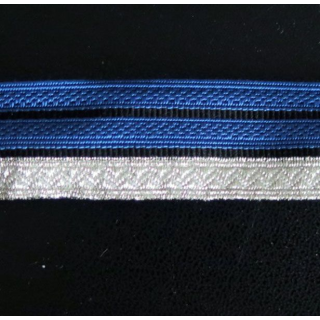GALON bleu gendarmerie de brigadier chef  0,5 mètre x 2,5 cm 