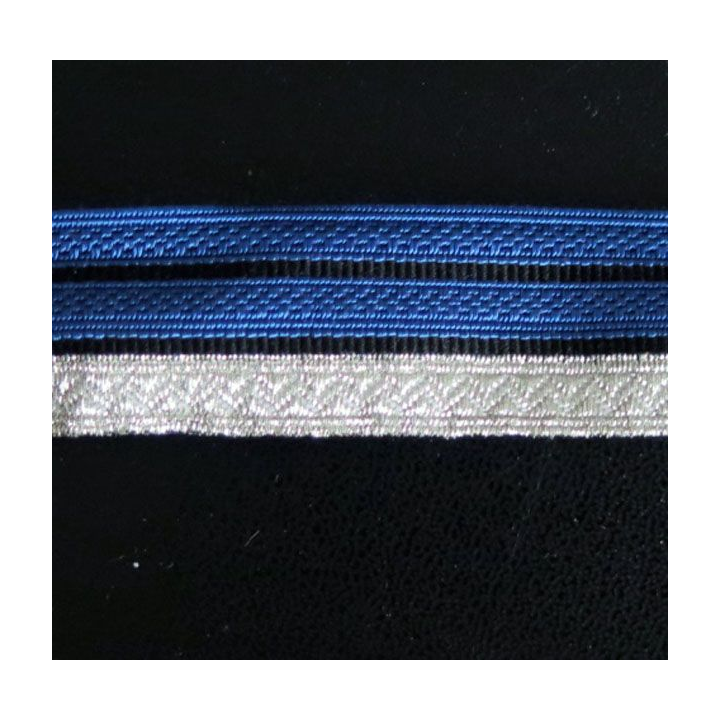 GALON bleu gendarmerie de brigadier chef  0,5 mètre x 2,5 cm 