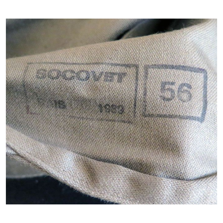 CASQUETTE PARACHUTISTE modèle 89 taille 56 fabrication Socovet 