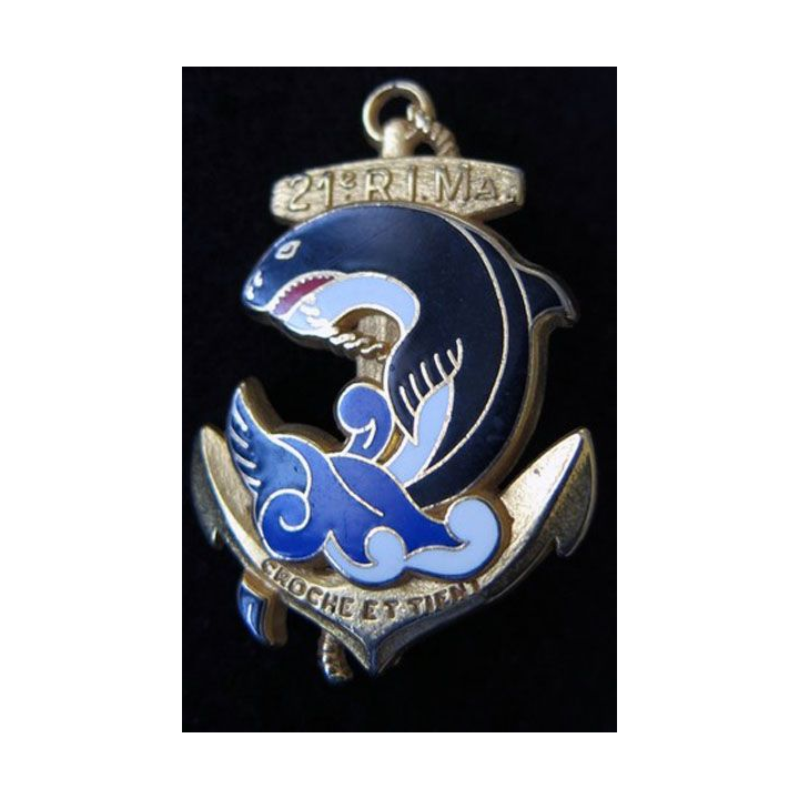 21° RIMA : 21° régiment d'infanterie de marine fabrication Guymo Paris