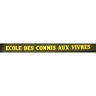 MARINE : BANDE DE BACHI de MARTN "ÉCOLE DES COMMIS AUX VIVRES"