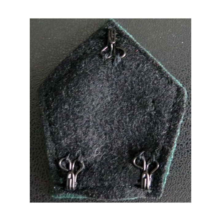 Insigne tissu de col train cadre